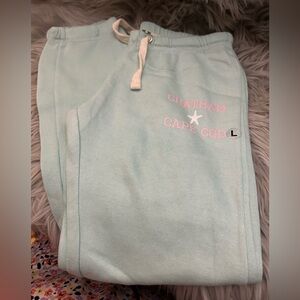 Vintage Havana Kids Light Blue Sweatpants with Chatham Cape Cod logo size L-14